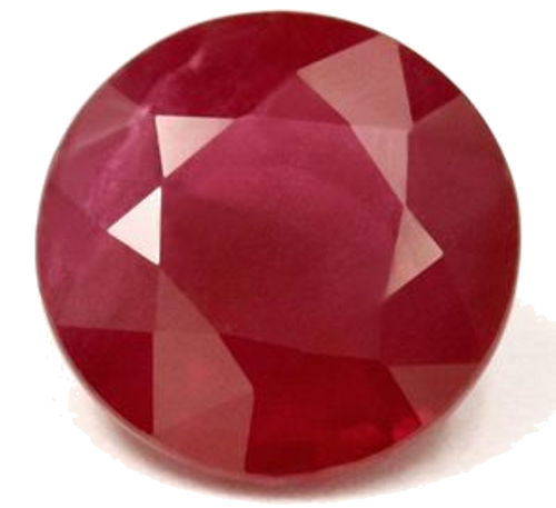 1.89 carat RED Round Rubinas (1)