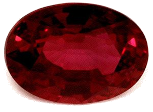 1.09 carat RED Oval Rubinas (1)