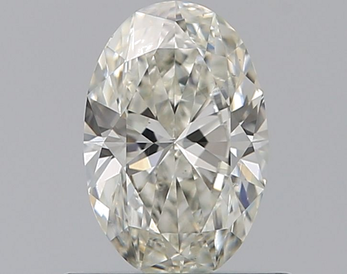 0.52 carat I-SI1 Natūralus Oval Deimantas (1)