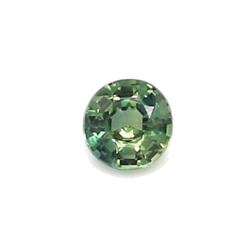0.23 carat GREEN BRILLIANTSTEP cut Round Safyras (1)