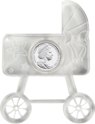 1/2 oz Новорожденный Виргинские острова серебряная монета (3)