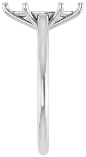 Sužadėtuvių Žiedas „Solitaire“ 585 Baltojo Aukso Marquise 12mm x 6mm (4)