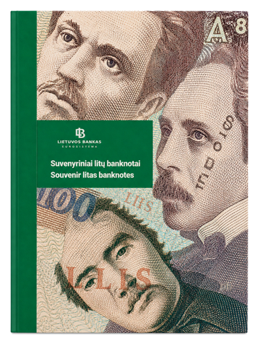 Neizlaisto Lietuvas litu banknošu komplekts (1)
