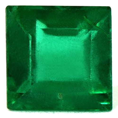 1.88 carat GREEN Square Smaragdas (1)