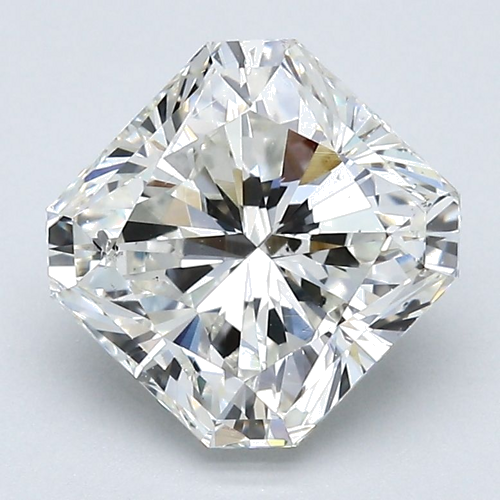 2.68 carat I-SI1 Natūralus Radiant Deimantas (1)