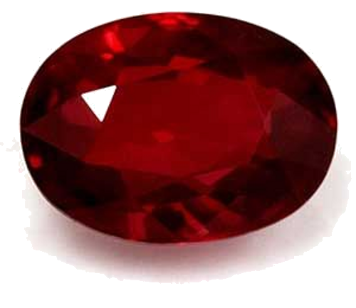 1.19 carat RED Oval Rubinas (1)