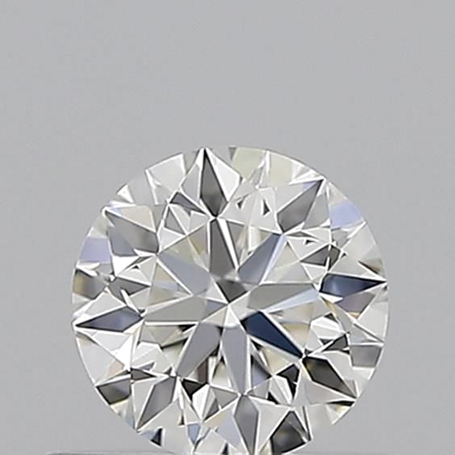 0.51 carat H-IF Excellent cut Natūralus Round Deimantas (1)