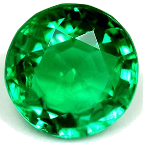 1.77 carat GREEN Round Smaragdas (1)