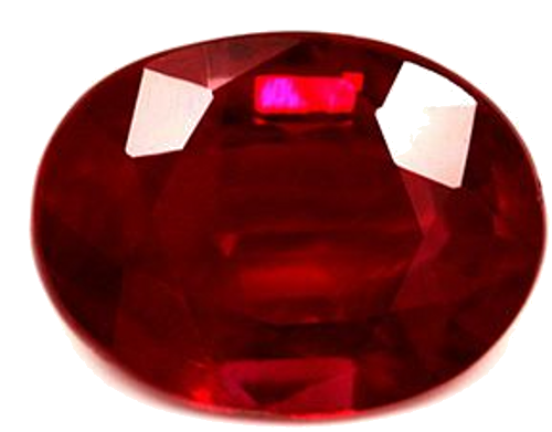 1.37 carat RED Oval Rubinas (1)