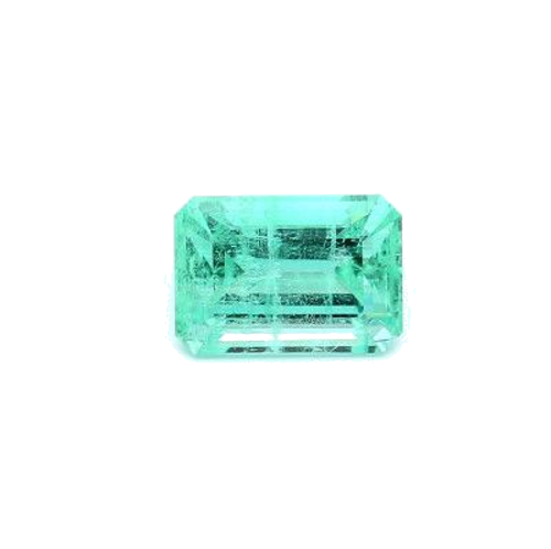 2.26 carat GREEN STEP cut Octagonal Smaragdas (1)
