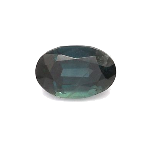1.17 carat BLUE BRILLIANTSTEP cut Oval Safyras (1)