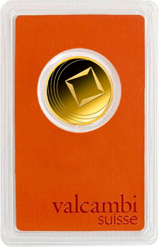 20 g Investment Gold Round Bar Valcambi (2)
