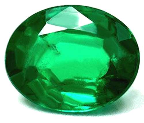 2.07 carat GREEN Oval Smaragdas (1)