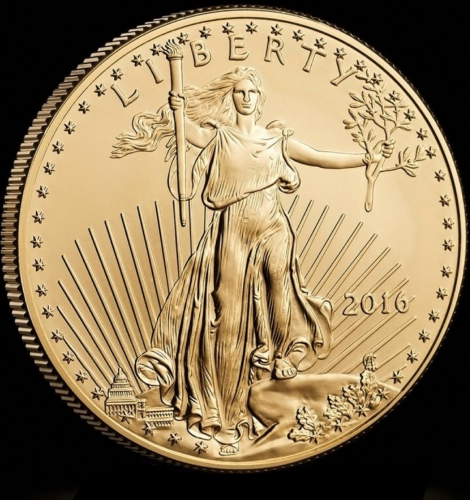 1 oz Американский Орел золотая монета (разные годы выпуска) (8)