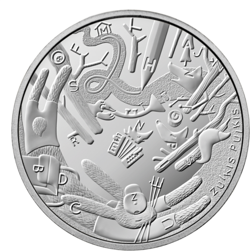 2022 Lietuva Zuikis Puikis 1.5 euro moneta (2)