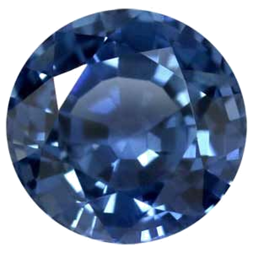 2.22 carat BLUE Round Safyras (1)
