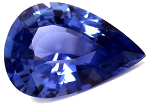 1.38 carat BLUE Pear Safyras (1)