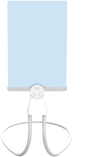 Лупа без рук с выдвижной прямоугольной линзой 2x (2)