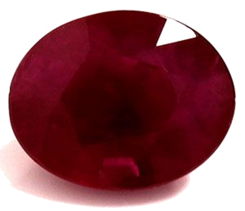 2.28 carat RED Oval Rubinas (1)