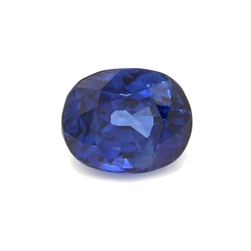 1.73 carat BLUE BRILLIANTSTEP cut Oval Safyras (1)