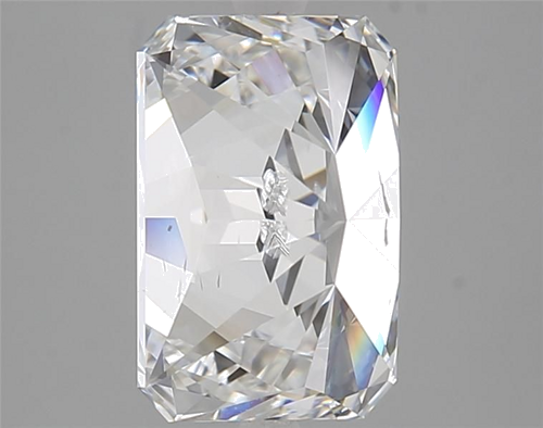 3.41 carat F-SI1 Natūralus Radiant Deimantas (1)