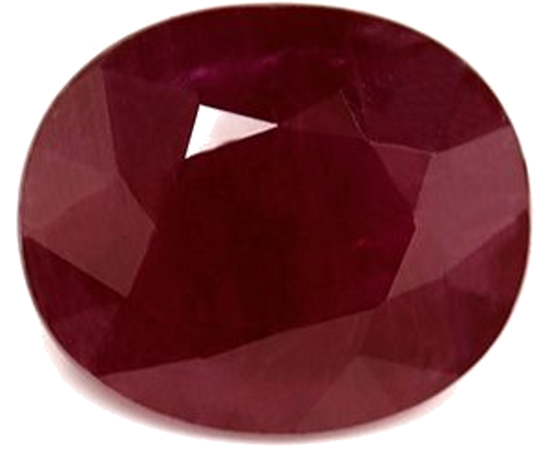 3.21 carat RED Oval Rubinas (1)