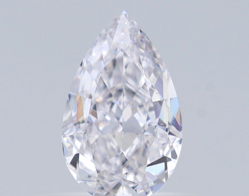 0.5 carat Faint Pink-VS2 Natūralus Pear Deimantas (1)