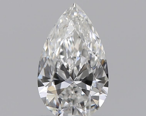 0.4 carat F-SI1 Natūralus Pear Deimantas (1)