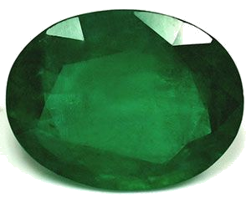 3.06 carat GREEN Oval Smaragdas (1)