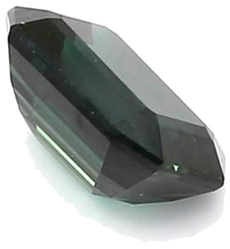 1.3 carat GREEN STEP cut Octagonal Safyras (1)