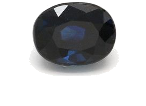 0.49 carat BLUE BRILLIANTSTEP cut Oval Safyras (1)