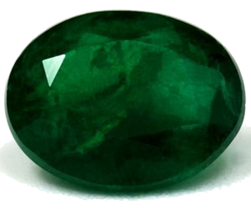 2.3 carat GREEN Oval Smaragdas (1)