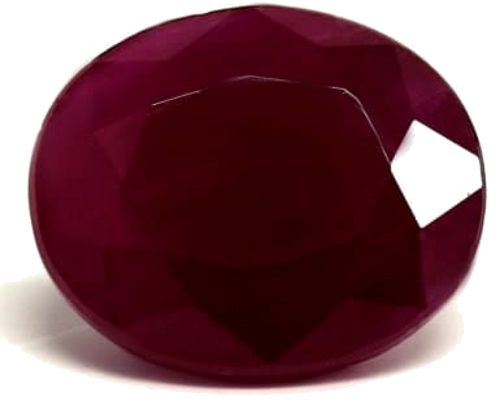 6.01 carat RED Oval Rubinas (1)