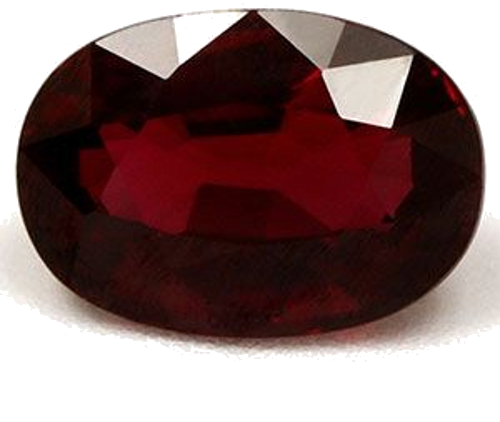 1.16 carat RED Oval Rubinas (1)
