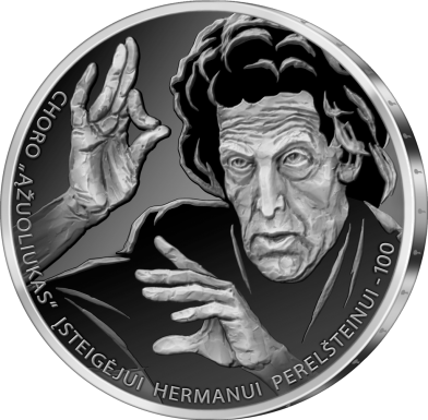 2023 Lithuania Choir Ažuoliukas 5 euro silver coin (2)