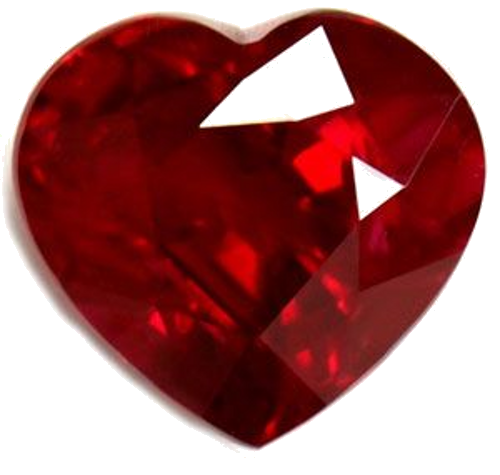 1.06 carat RED Heart Rubinas (1)