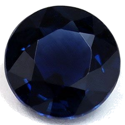 1.19 carat BLUE Round Safyras (1)