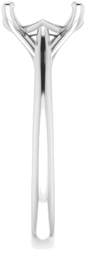 Sužadėtuvių Žiedas „Solitaire“ 585 Baltojo Aukso Round 9.4mm (4)