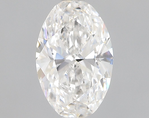 0.71 carat E-SI1 Natūralus Oval Deimantas (1)