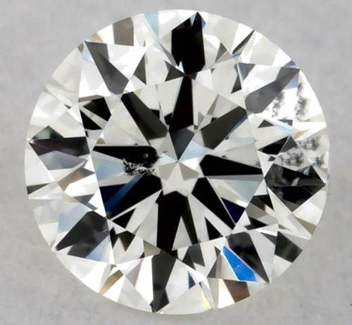 0.4 carat J-SI2 Very Good cut Natūralus Round Deimantas (1)