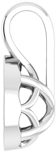 Pakabukas „Solitaire“ 925 Sidabro Pear Shape 6mm x 4mm (3)