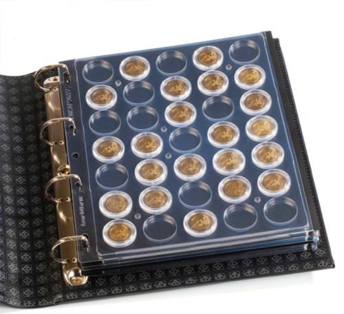 Sheets for coins in capsules ENCAP (1)