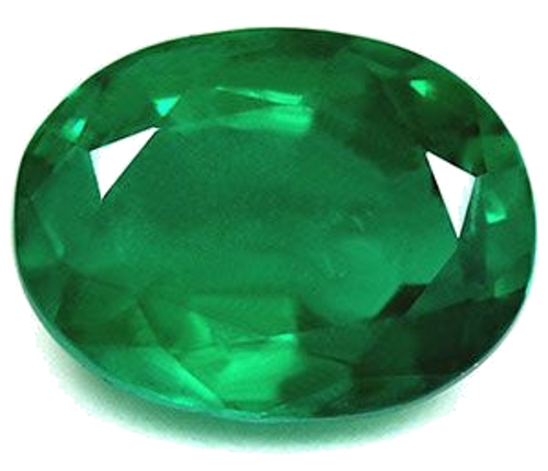 1.99 carat GREEN Oval Smaragdas (1)