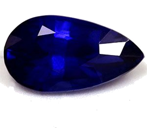 1.92 carat BLUE Pear Safyras (1)