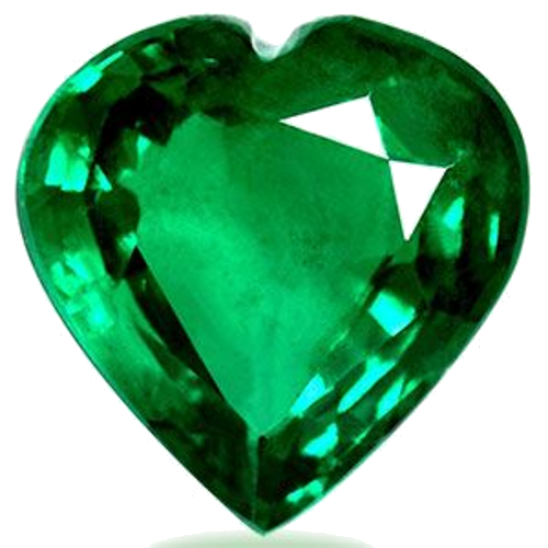 3.53 carat GREEN Heart Smaragdas (1)