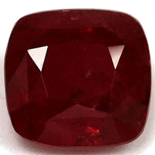 2.34 carat RED Cushion Rubinas (1)