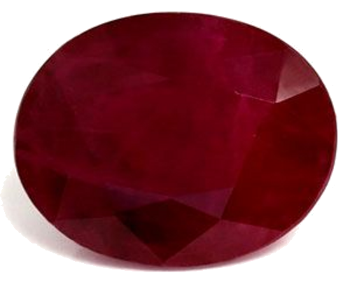 2.12 carat RED Oval Rubinas (1)