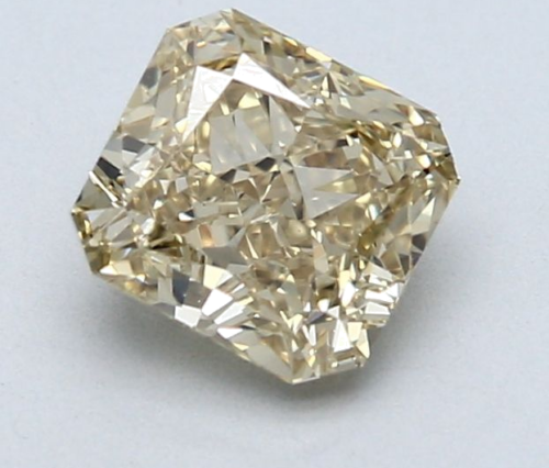 1.13 carat Fancy Brownish Yellow-VS1 Natūralus Radiant Deimantas (1)
