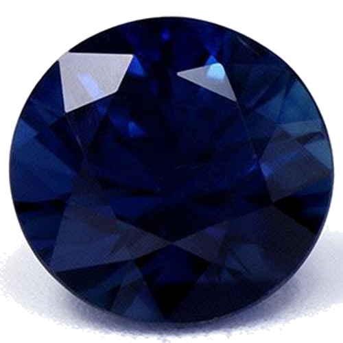 1.46 carat BLUE Round Safyras (1)