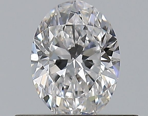 0.38 carat D-VS2 Natūralus Oval Deimantas (1)